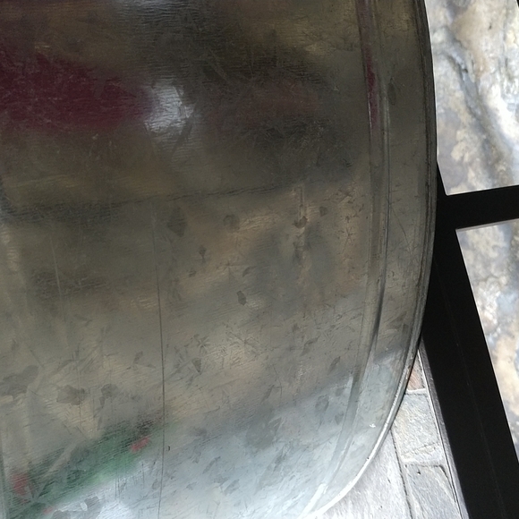 CHRISTMAS "Galvanized Washtub" Portable Bar / Decorative Container NWT - Picture 6 of 10